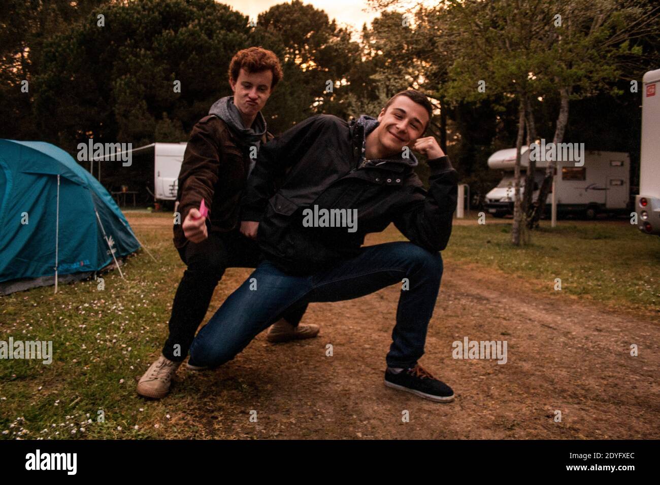 Fuori stagione. Una settimana di vacanze sull'Ile de Ré. Hors-Saison. Une semaine de vacance sur l'Ile de Ré. Foto Stock