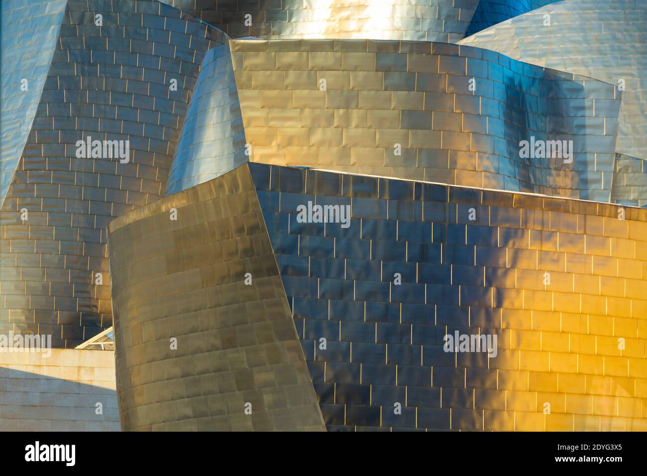 Museo Gugghenheim, Bilbao, Paesi Baschi in Spagna, Europa Foto Stock