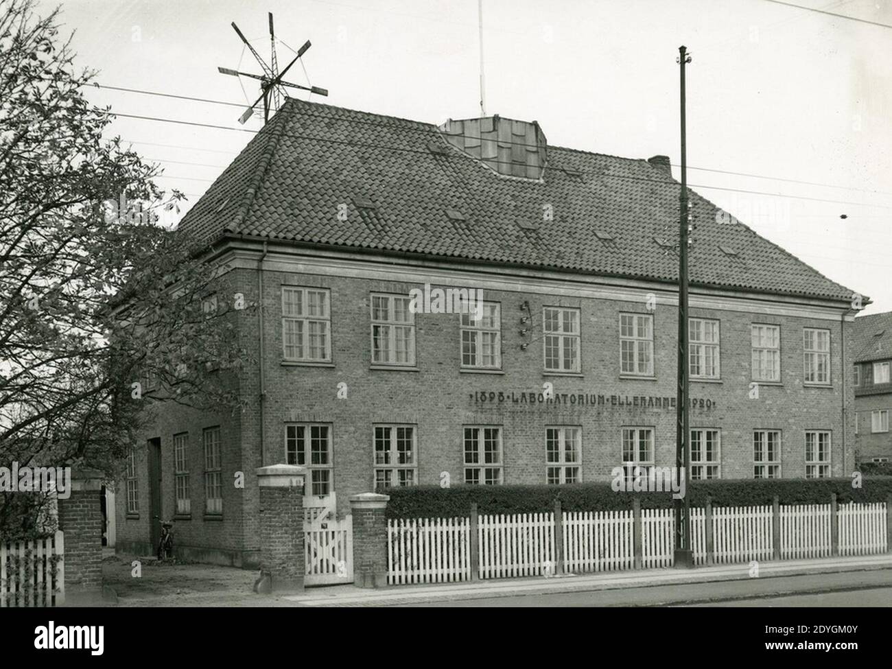 Laboratorium Ellehammer 1954. Foto Stock