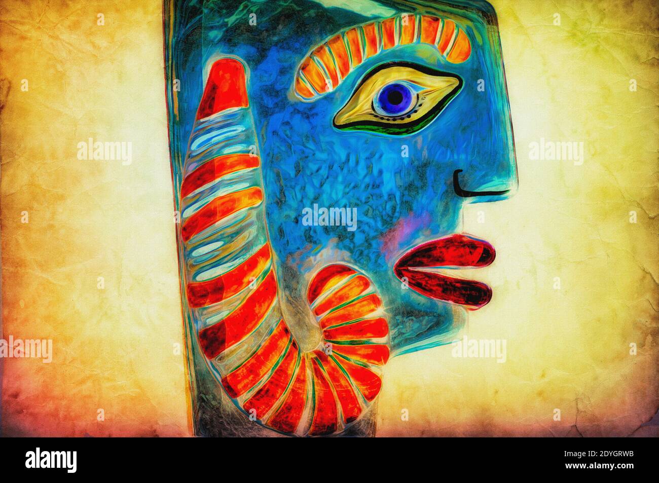 ARTE MODERNA: Bella bugia Foto Stock