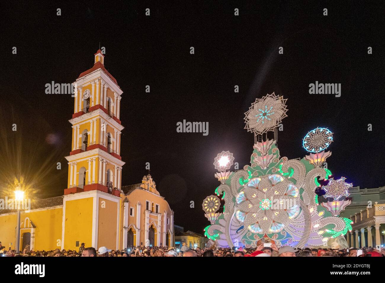 Las Parrandas de Remedios, Villa Clara, Cuba Foto Stock