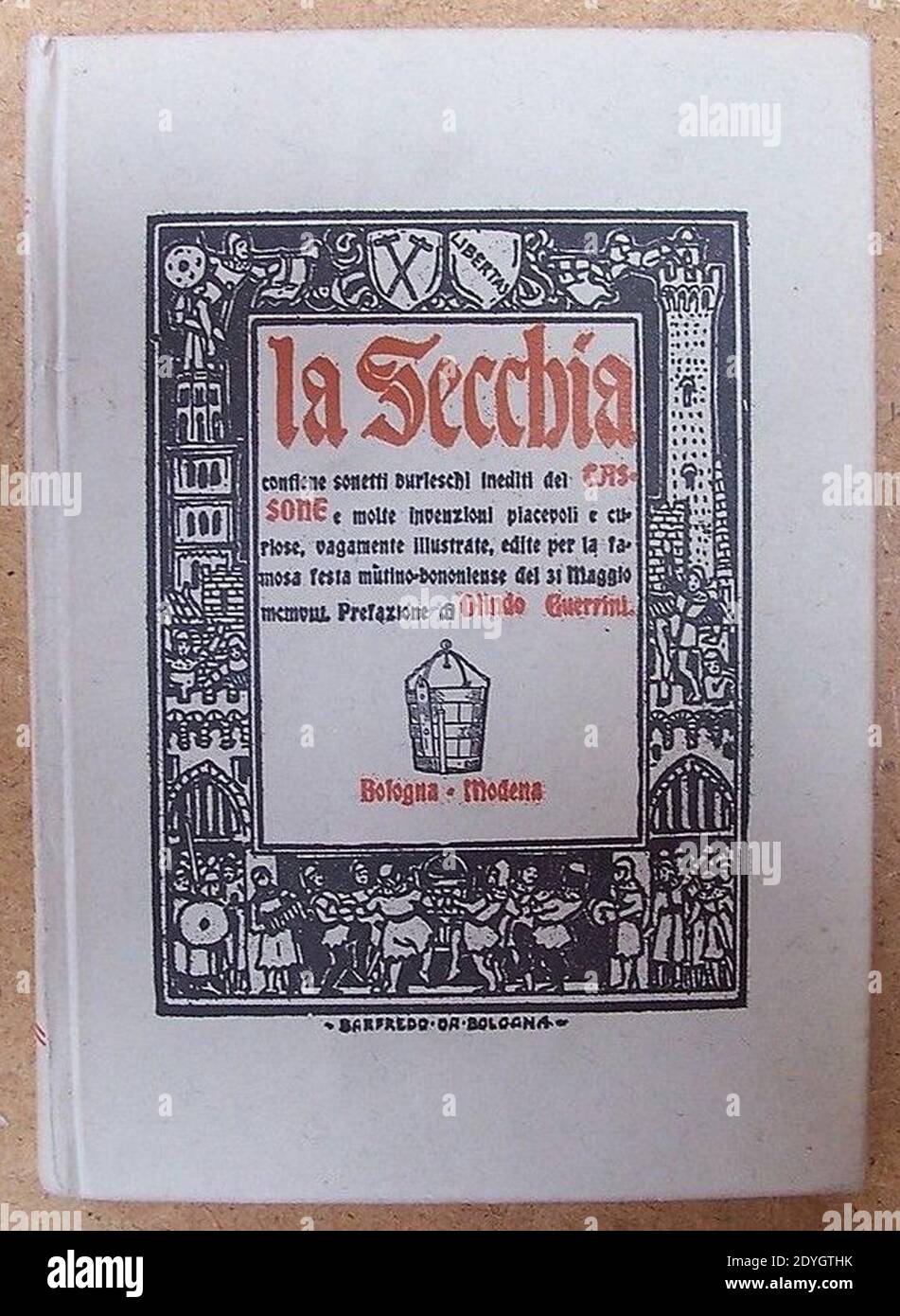 La Secchia rapita 1908. Foto Stock