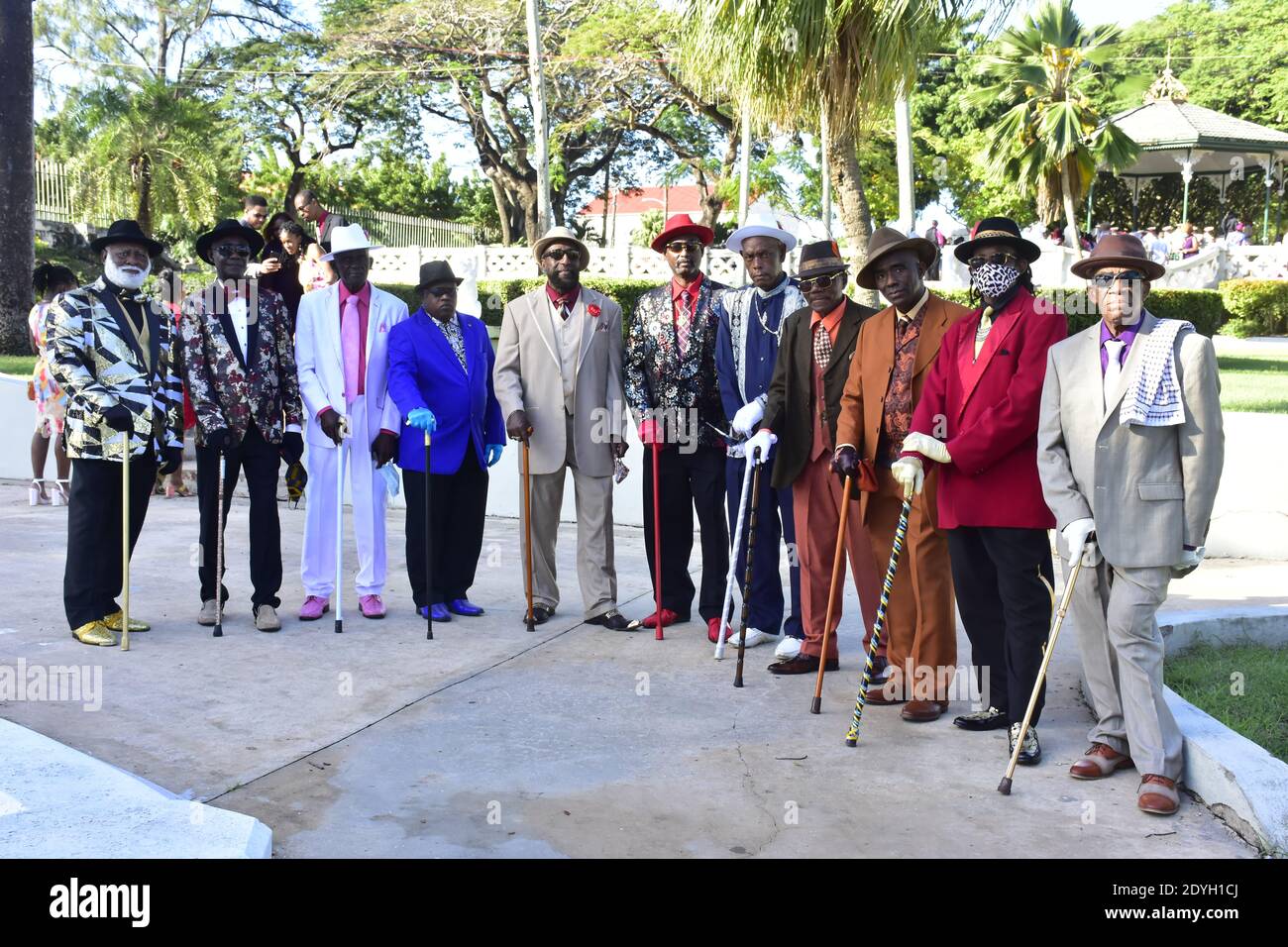 Natale nel Queens Park Barbados 2020 Foto Stock