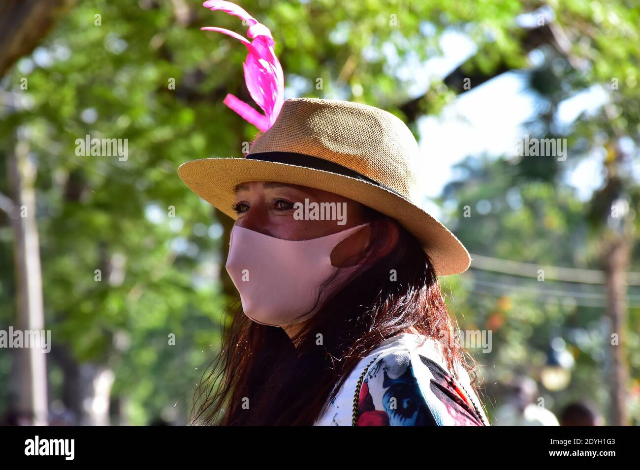 Natale nel Queens Park Barbados 2020 Foto Stock