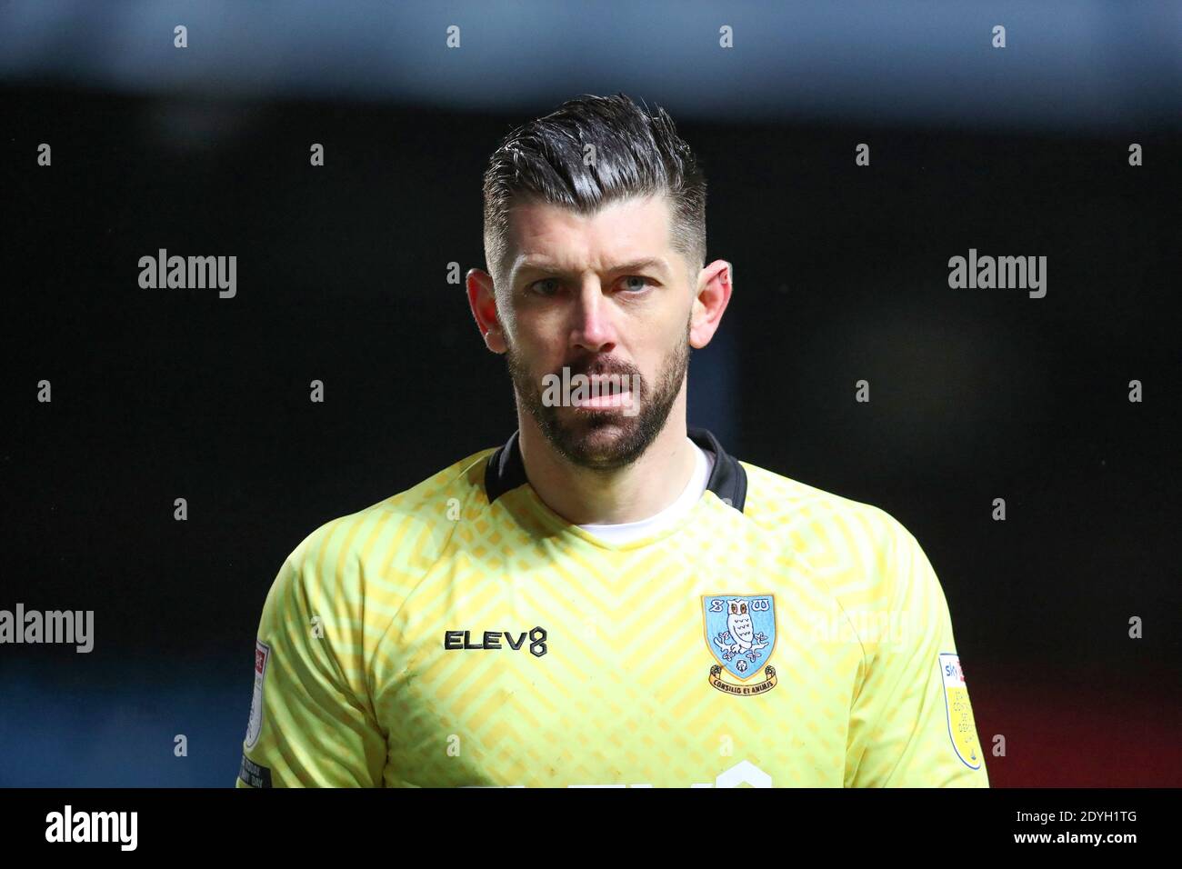 Ewood Park, Blackburn, Lancashire, Regno Unito. 26 Dicembre 2020. Campionato di calcio inglese della lega di calcio, Blackburn Rovers contro Sheffield Mercoledì; Sheffield Mercoledì portiere Keiren Westwood credito: Action Plus Sport/Alamy Live News Foto Stock