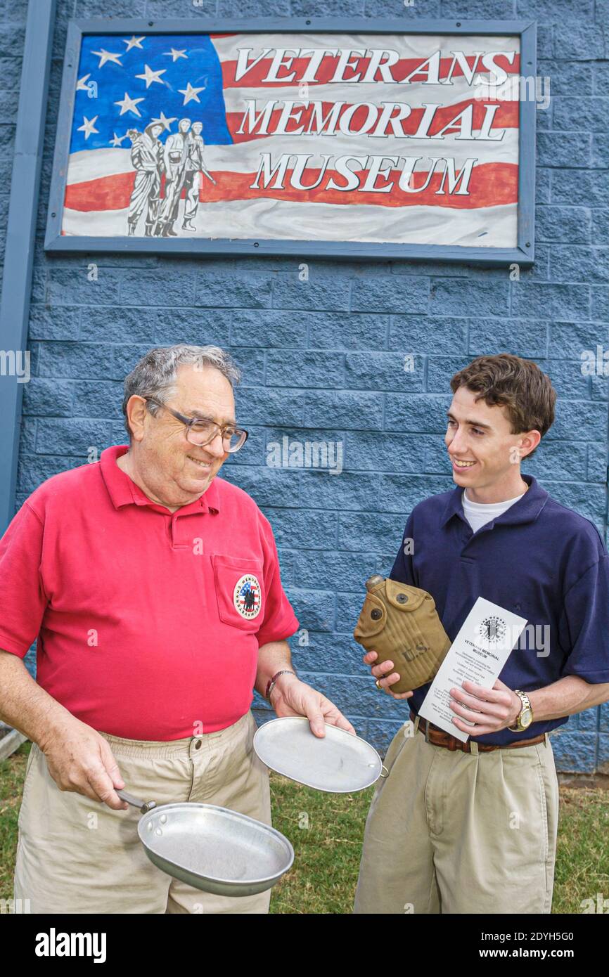 Huntsville, Alabama, Veterans Memorial Museum, storia militare, Foto Stock