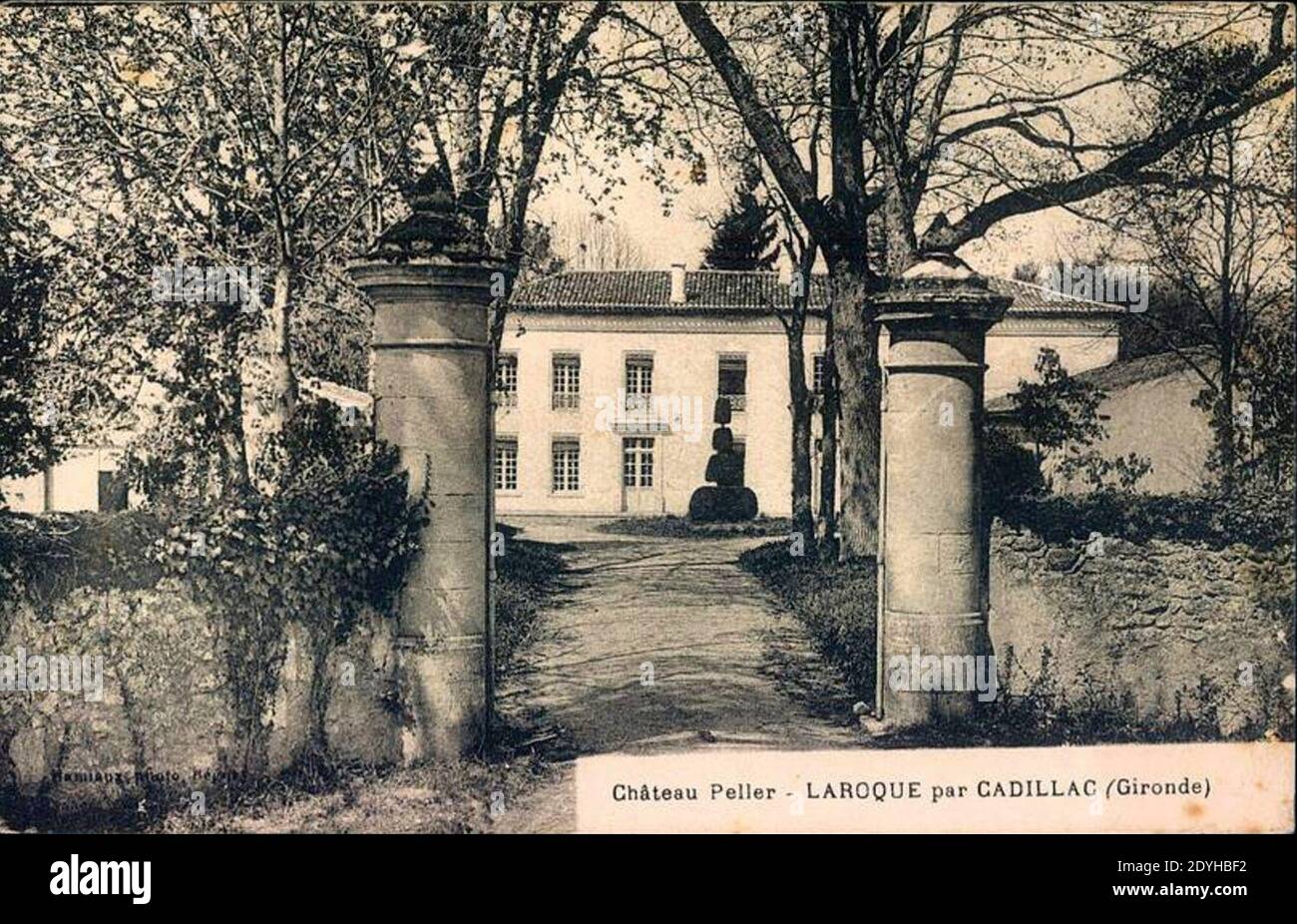 Laroque - Château Peller 1. Foto Stock