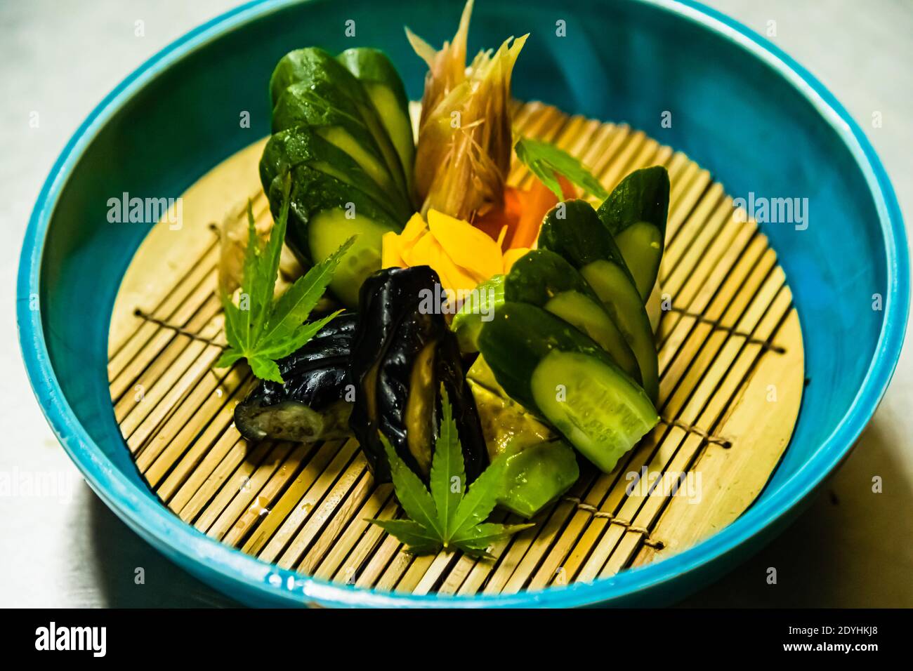 Cena tipica Giapponese di Atsuko Kato Foto Stock