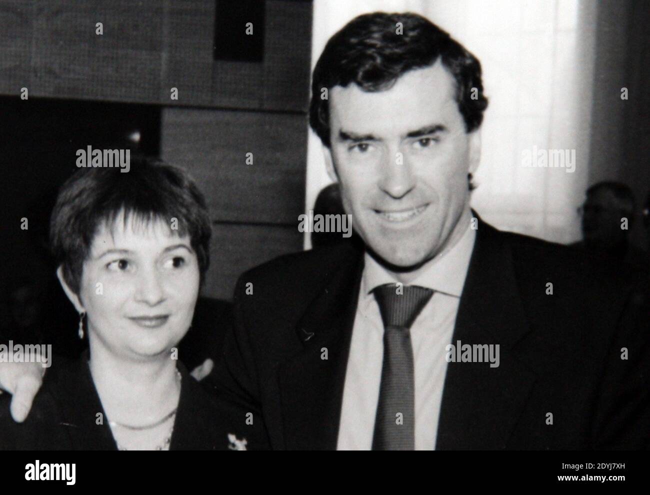 File immagine di Jerome Cahuzac con Claire Pasut nel 1998. Foto di Bernard-Salinier/ABACAPRESS.COM Foto Stock