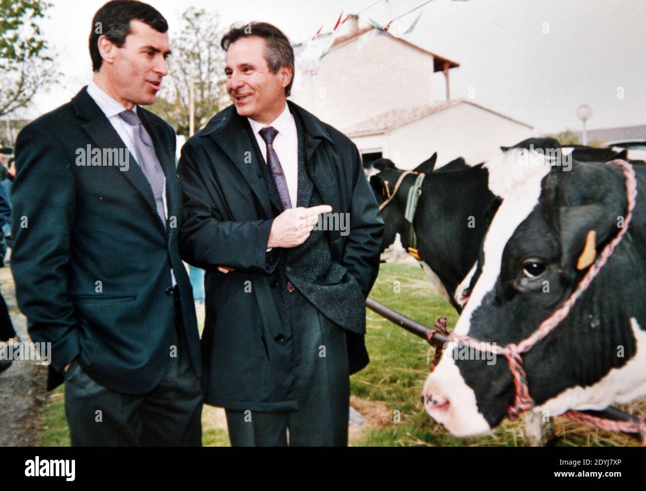 Immagine di Jerome Cahuzac a Castillones, Francia il 2002 marzo. Foto di Bernard-Salinier/ABACAPRESS.COM Foto Stock