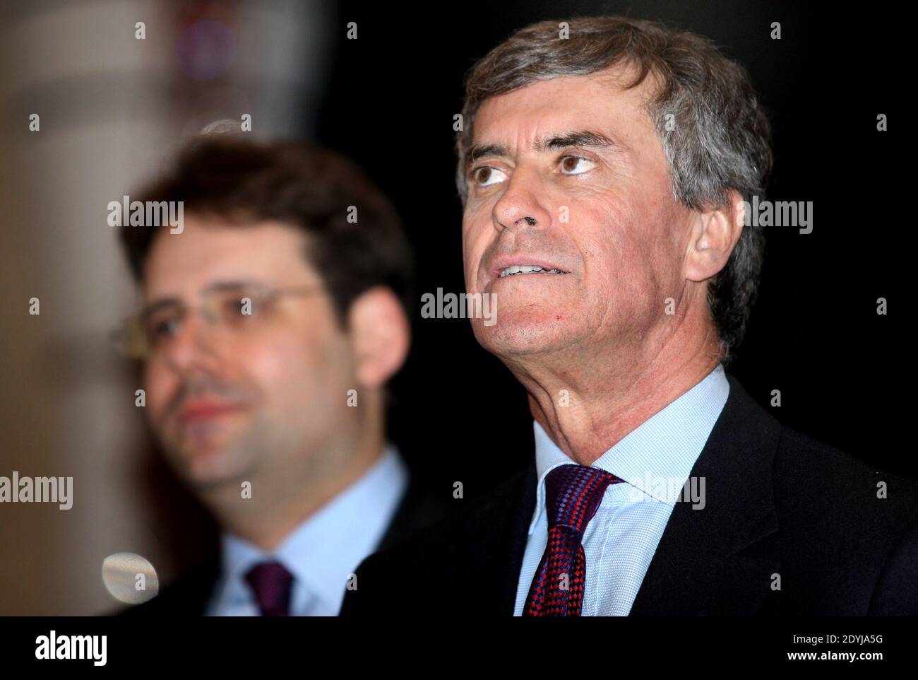 Jérôme de Marmande , le 11 janvier en Lot-et-Garonne. Foto di Patrick Bernard- Quentin Salinier/ABACAPRESS.COM Foto Stock