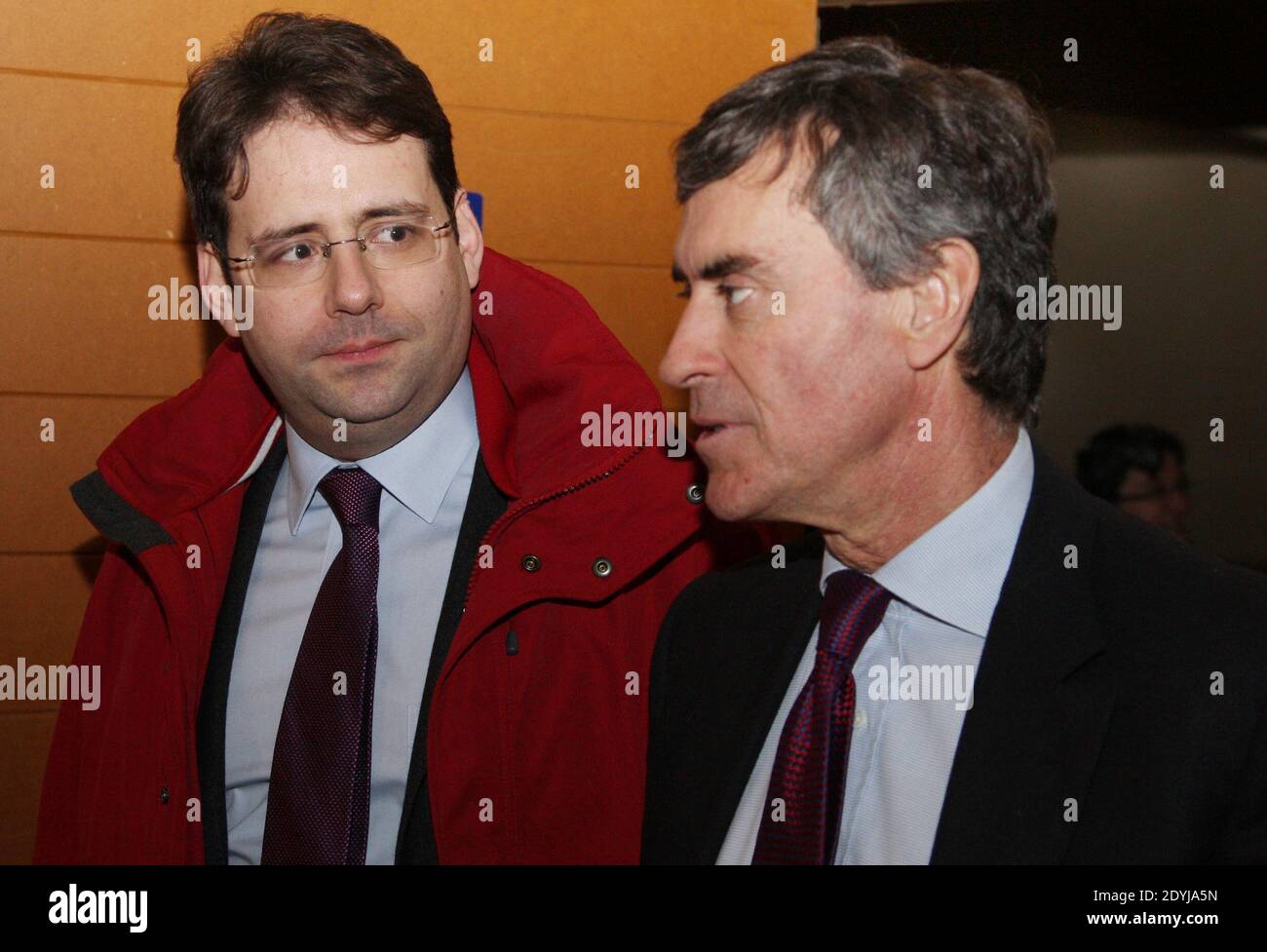 Jérôme de Marmande , le 11 janvier en Lot-et-Garonne. Foto di Patrick Bernard- Quentin Salinier/ABACAPRESS.COM Foto Stock