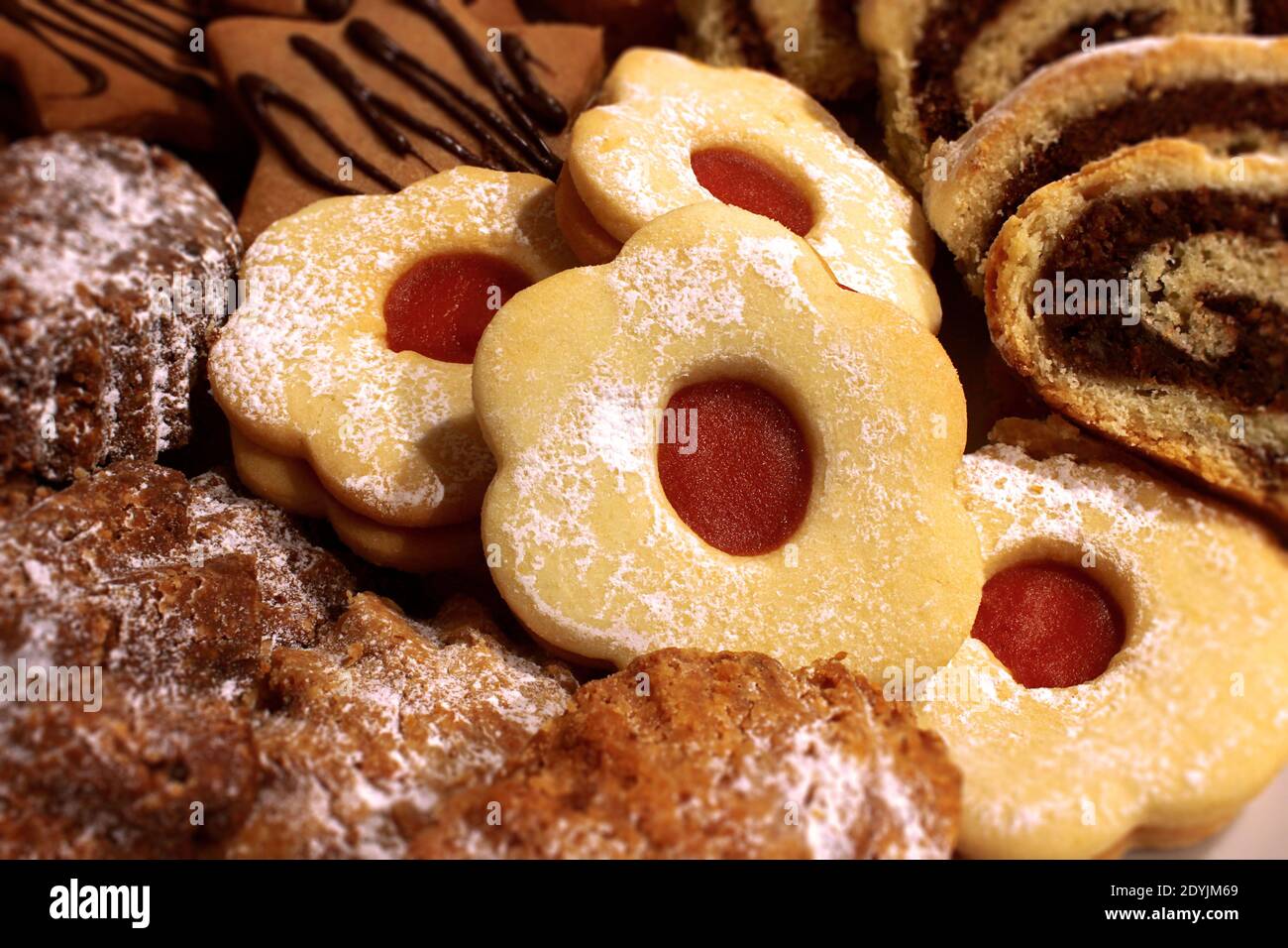 Biscotti fatti in casa Foto Stock