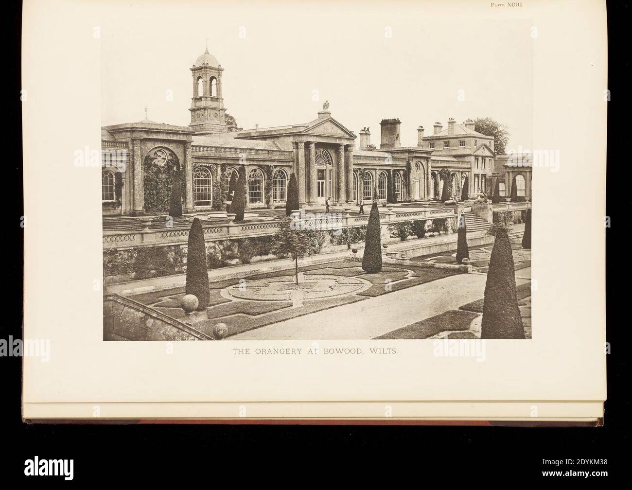 In seguito Renaissance l'Orangerie a Bowood Wilts Plate 93 0078. Foto Stock