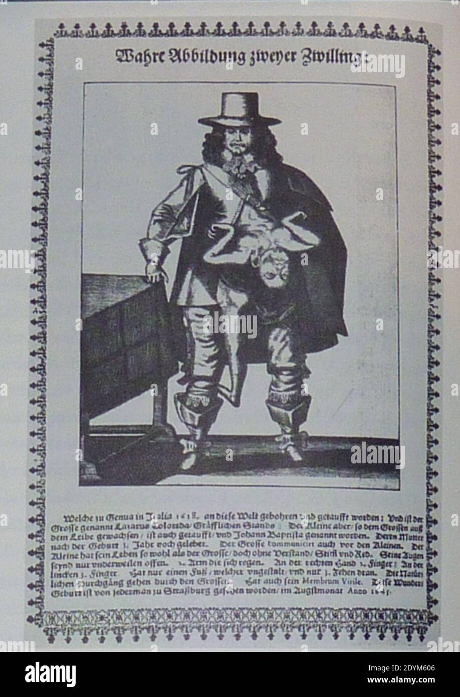 Lazarus und Joannes Baptista Colloredo 1645. Foto Stock