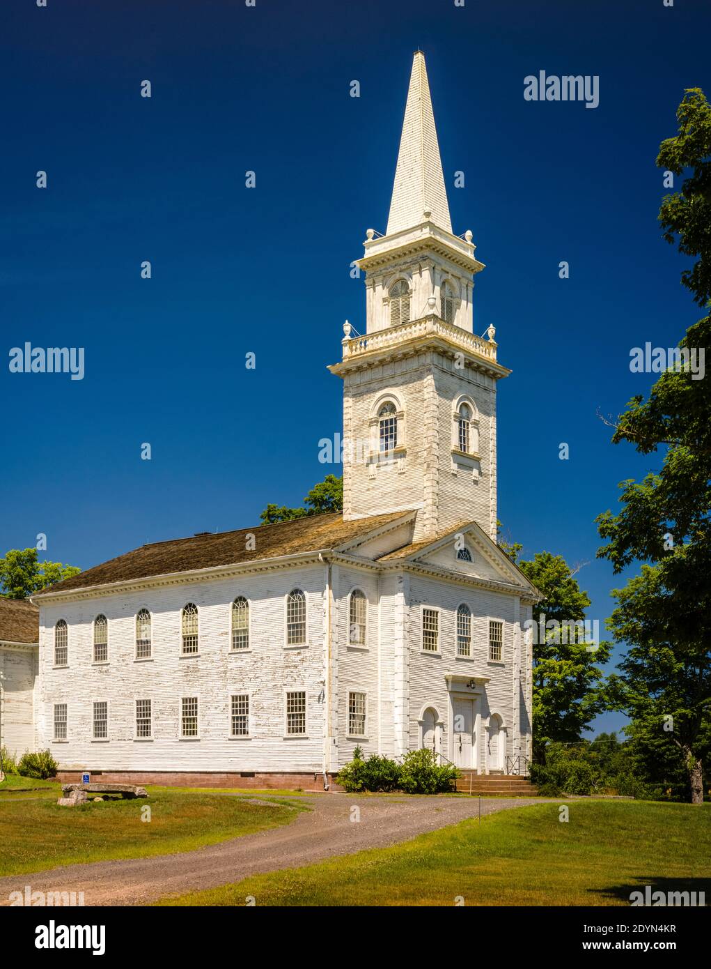 Prima Chiesa di Cristo, Congregazionale   Haddam Est, Connecticut, USA Foto Stock