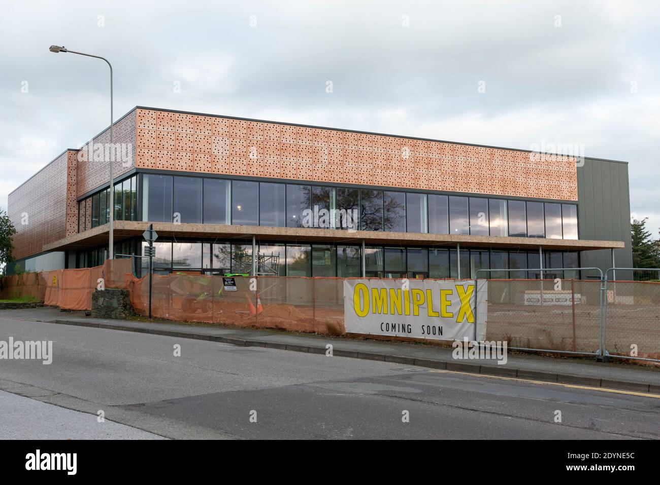 Omniplex Cinema Center Killarney cantiere e nuovo sviluppo Griffin Brothers Contraente a Killarney in Irlanda a partire dall'ottobre 2020 Foto Stock
