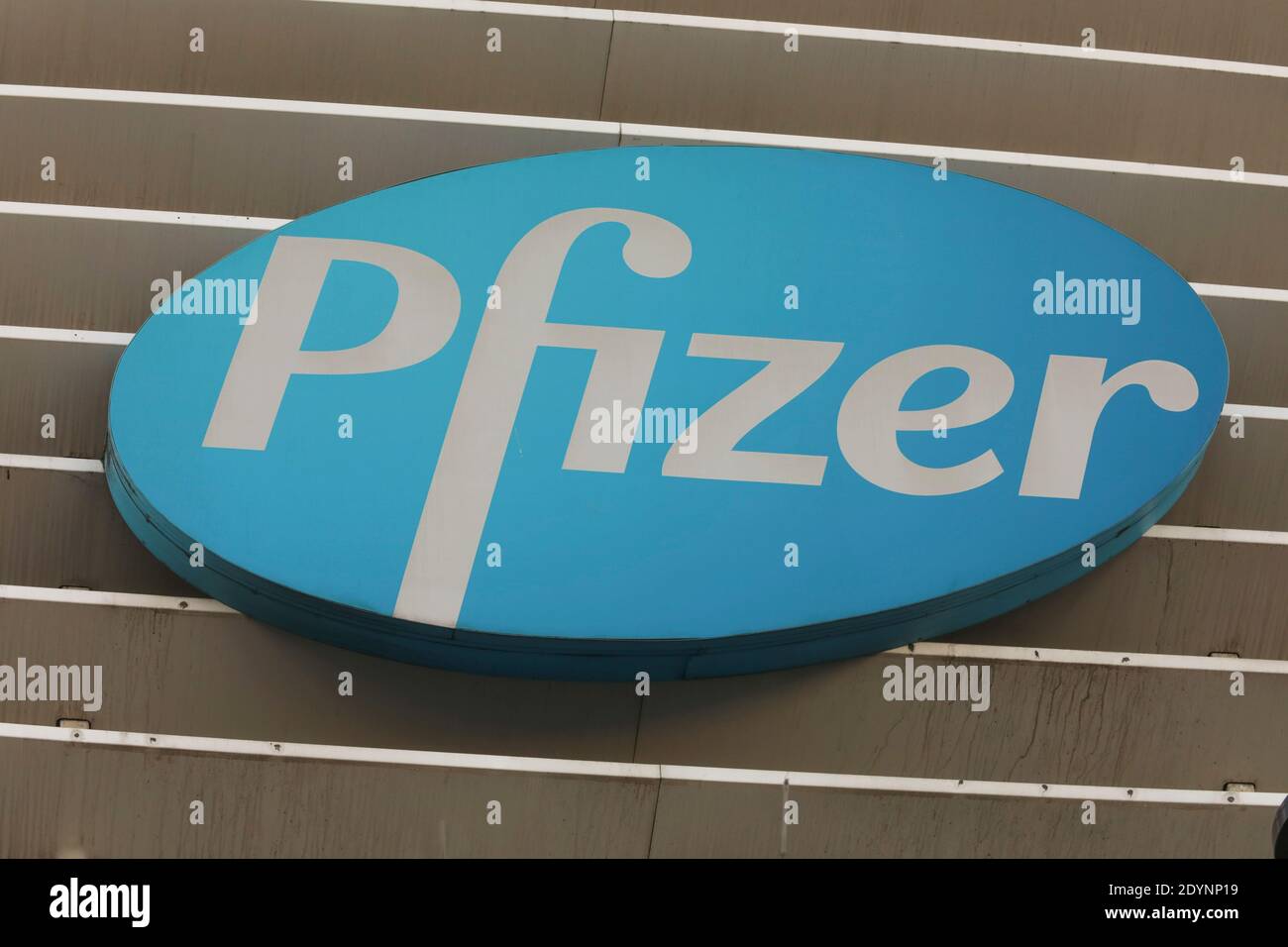 LOGO PFIZER Foto Stock