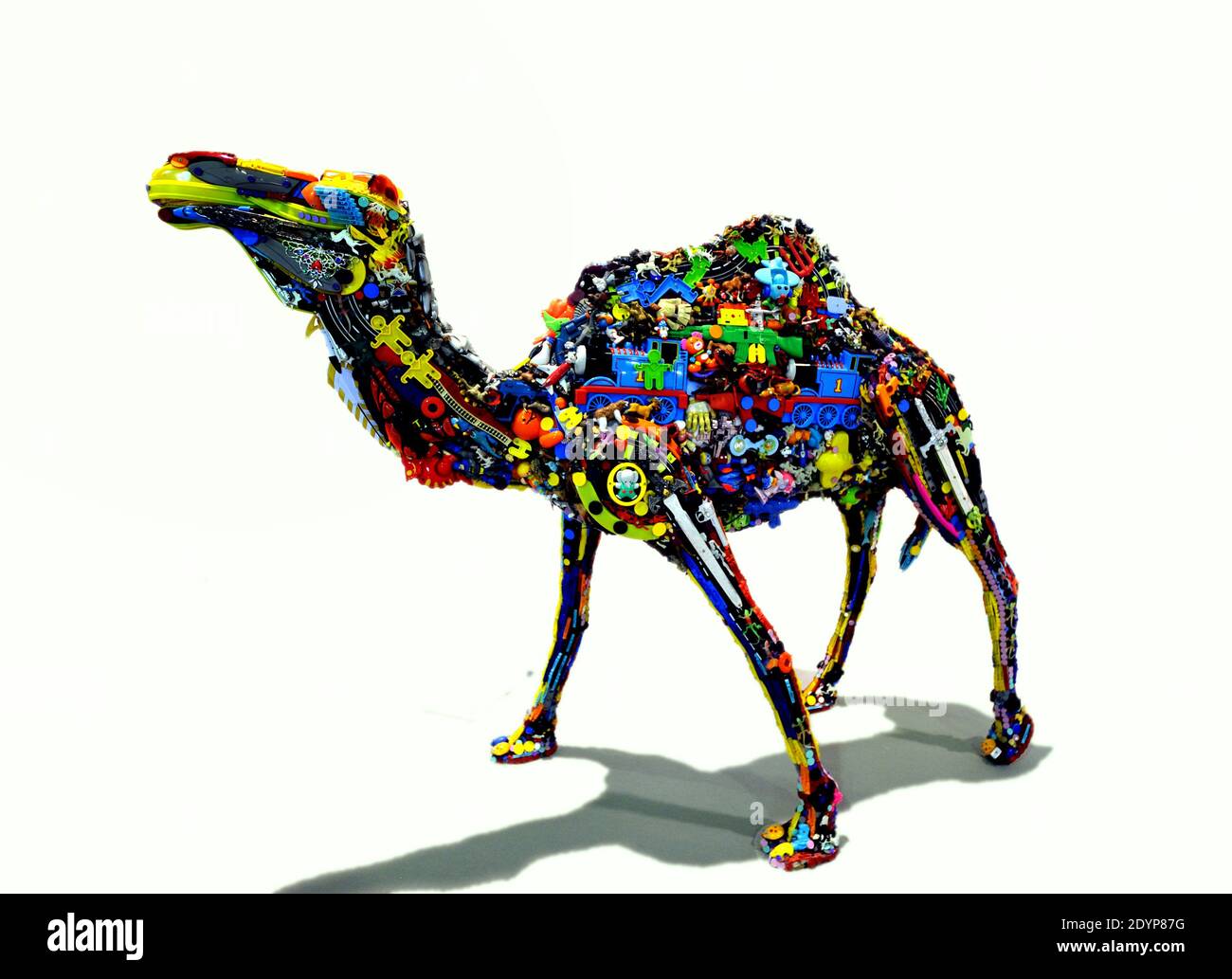 Statua di cammello - QATAR Foto Stock