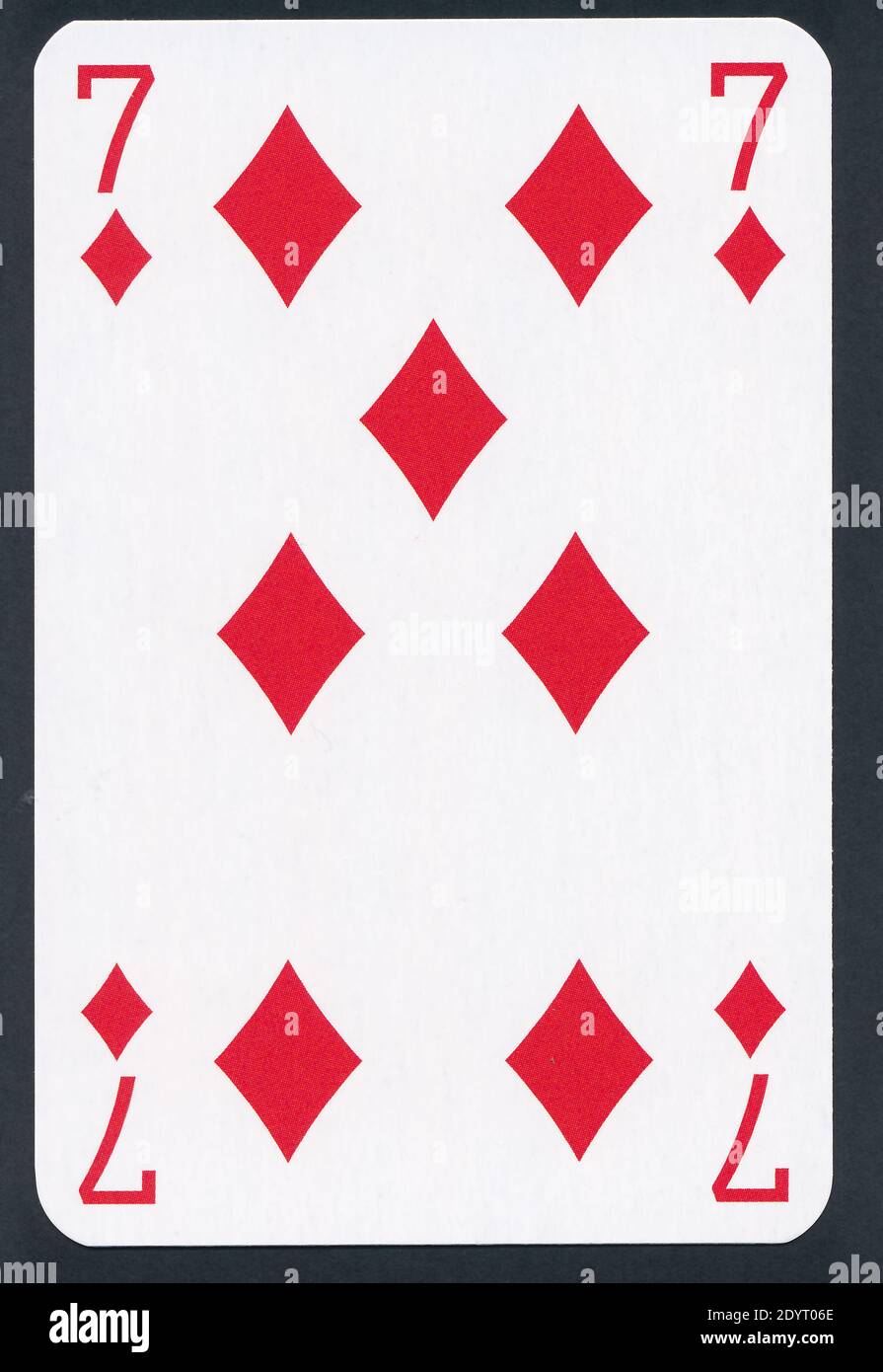Carte da gioco di Diamanti vestito isolato su sfondo nero - alta qualità XXL. Foto Stock