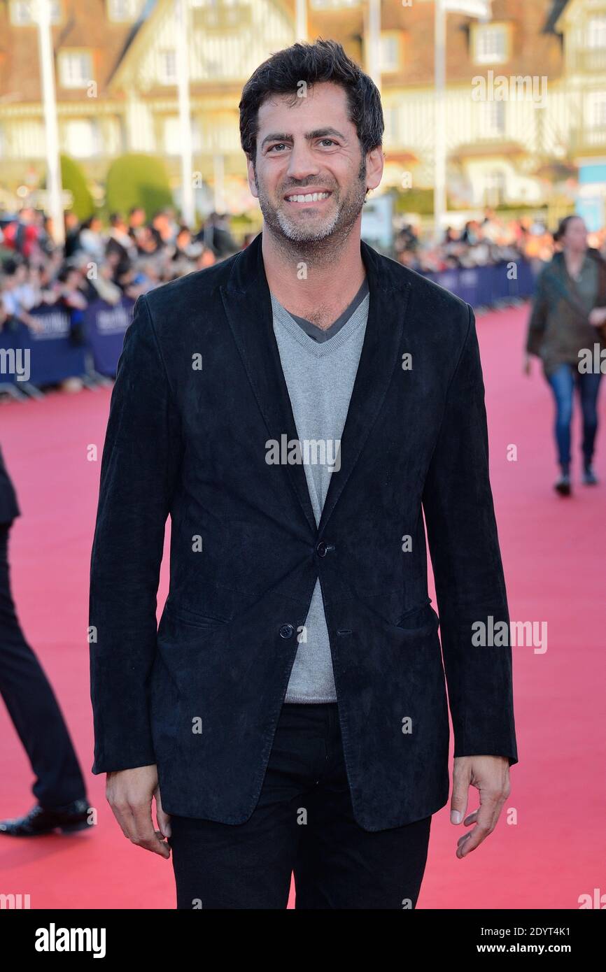 David Rosenthal partecipa alla proiezione di 'Blue Jasmine' come parte del 39° Deauville American Film Festival a Deauville, Francia, il 31 agosto 2013. Foto di Nicolas Briquet/ABACAPRESS.COM Foto Stock