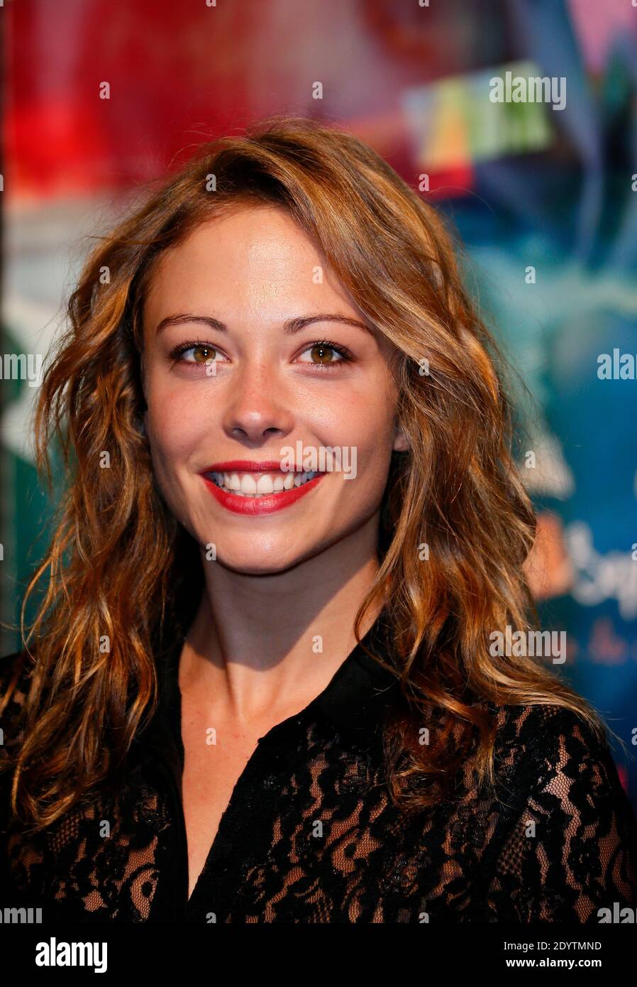 Dounia Coesens al 15° Festival della finzione televisiva cerimonia di chiusura a la Rochelle, Francia occidentale, il 15 settembre 2013. Foto di Patrick Bernard/ABACAPRESS.COM Foto Stock