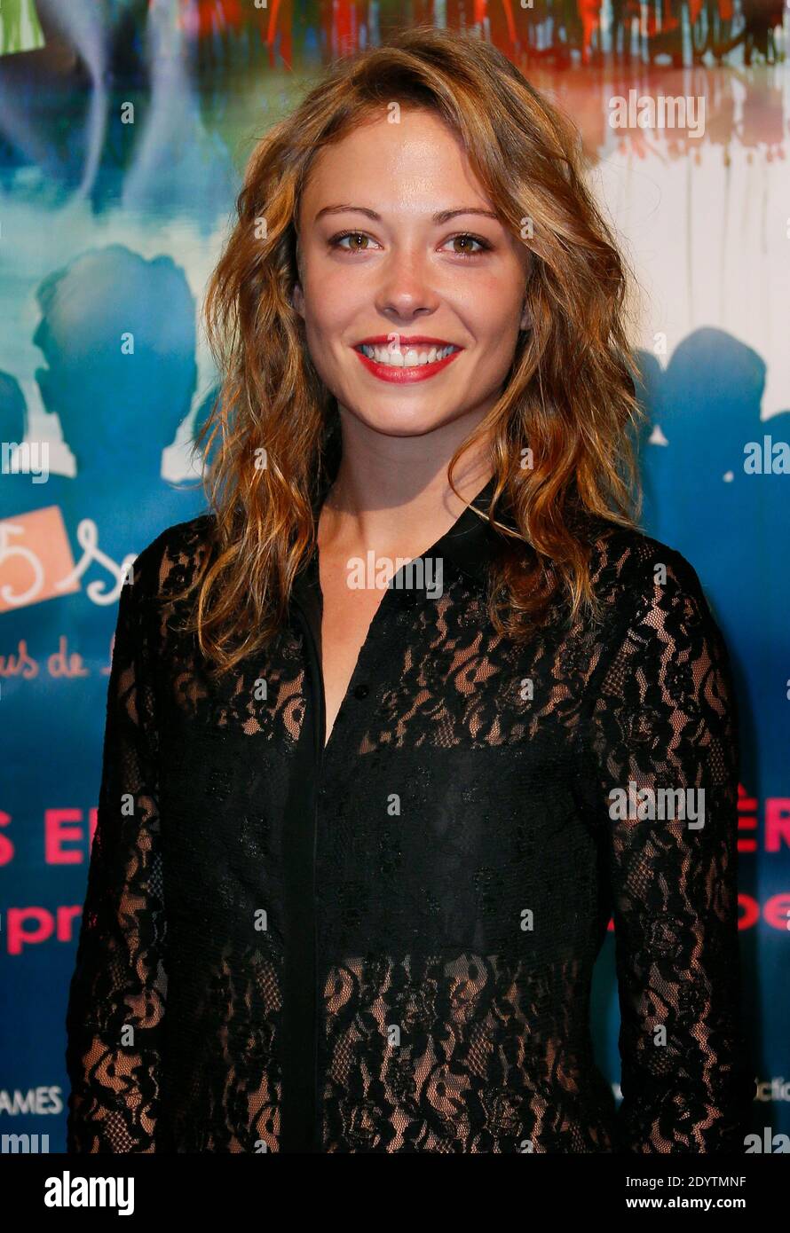 Dounia Coesens al 15° Festival della finzione televisiva cerimonia di chiusura a la Rochelle, Francia occidentale, il 15 settembre 2013. Foto di Patrick Bernard/ABACAPRESS.COM Foto Stock