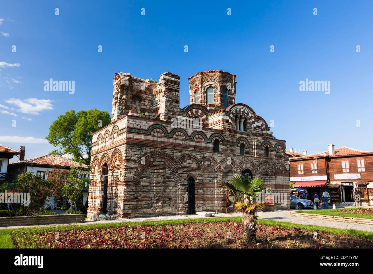 Chiesa di Cristo Pantocratore, antica città di Nessebar, Nesebar, Nessebar, provincia di Burgas, Bulgaria, Europa sudorientale, Europa Foto Stock