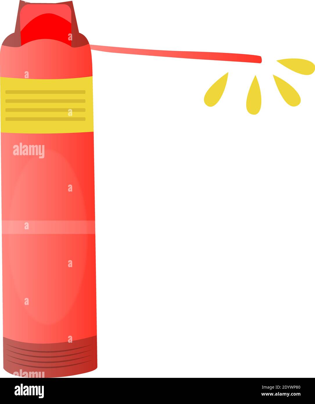 Olio può, illustrazione, vettore su uno sfondo bianco. Illustrazione Vettoriale