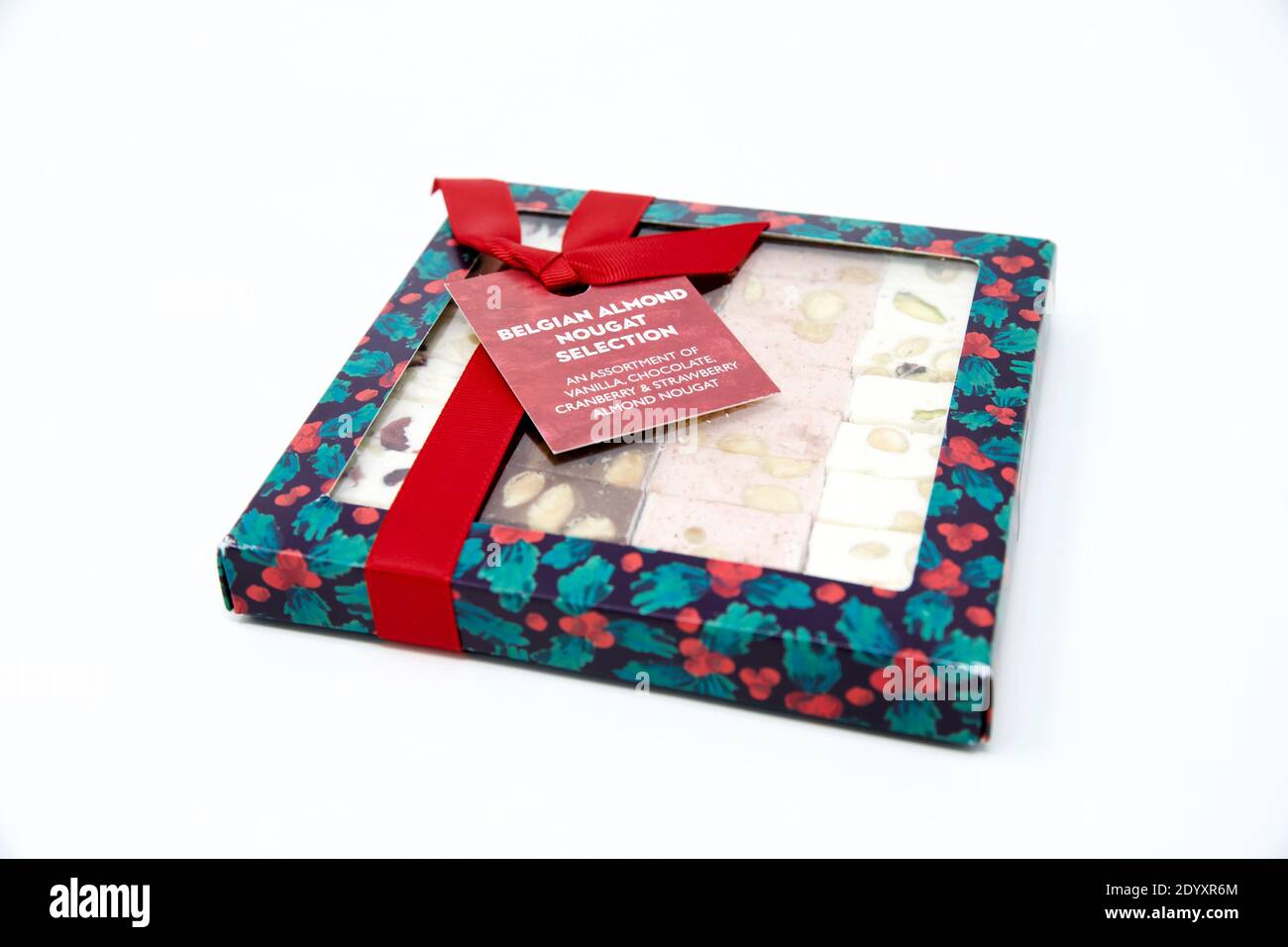Casella di selezione Natalie Traditional Nougat Foto Stock