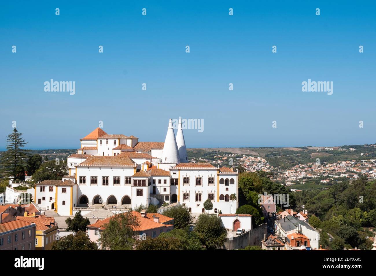 Fotografie di un viaggio turistico a Lisbona, Sintra, Cascais, Portogallo. Foto Stock