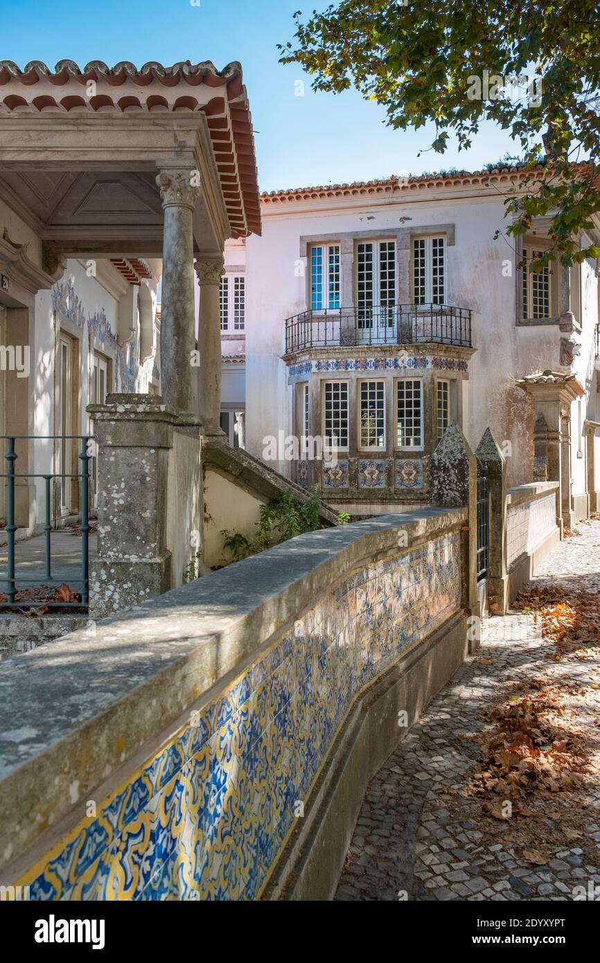 Fotografie di un viaggio turistico a Lisbona, Sintra, Cascais, Portogallo. Foto Stock