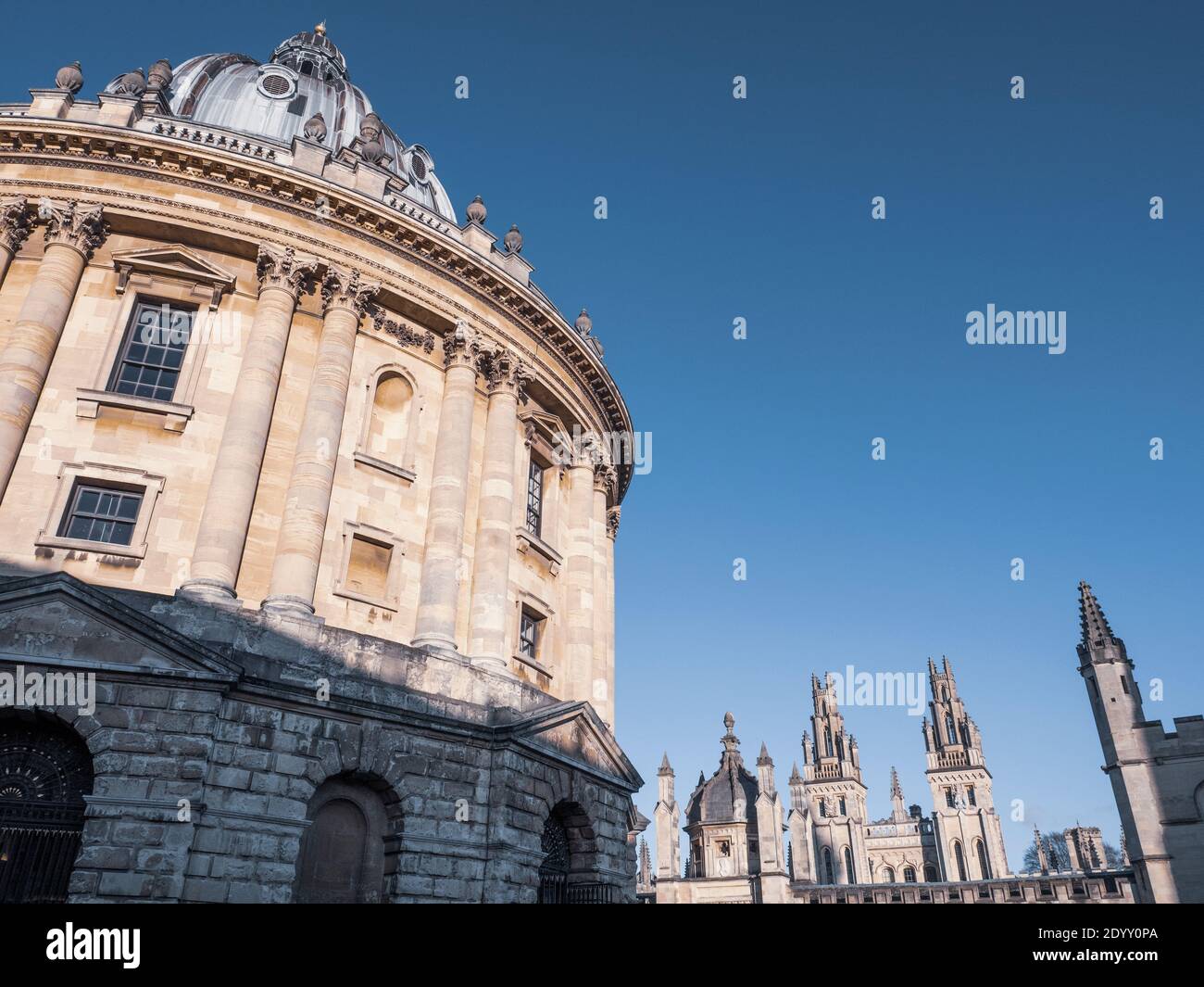 Radcliffe Camera, Radcliffe Square, University of Oxford, Oxfordshire, Inghilterra, Regno Unito, GB. Foto Stock