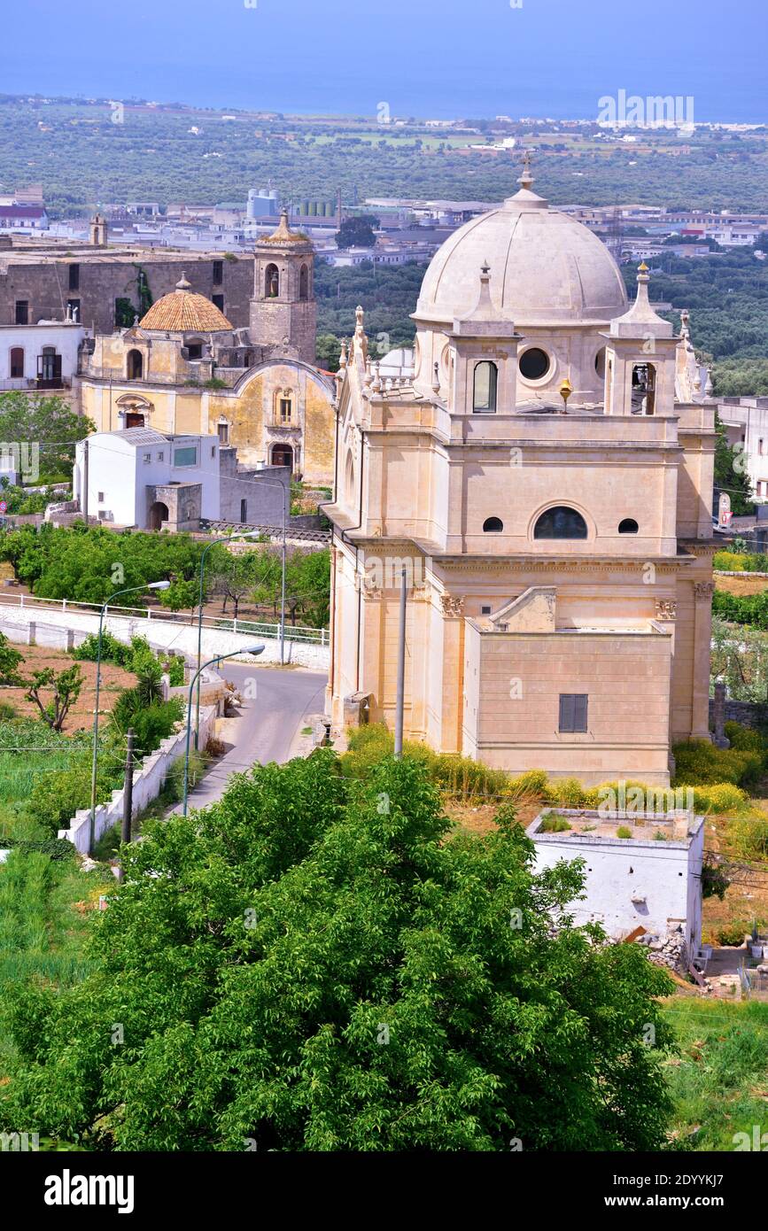 chiesa Madonna della grata ostuni Puglia Italia Foto Stock