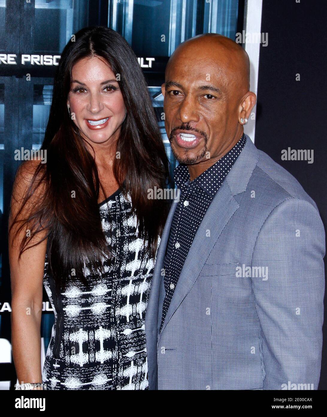 Tara Williams e Montell Williams partecipano alla proiezione 'Escape Plan' al Regal Theatre sulla 42nd Street a New York City, NY, USA il 15 ottobre 2013. Foto di Donna Ward/ABACAPRESS.COM Foto Stock
