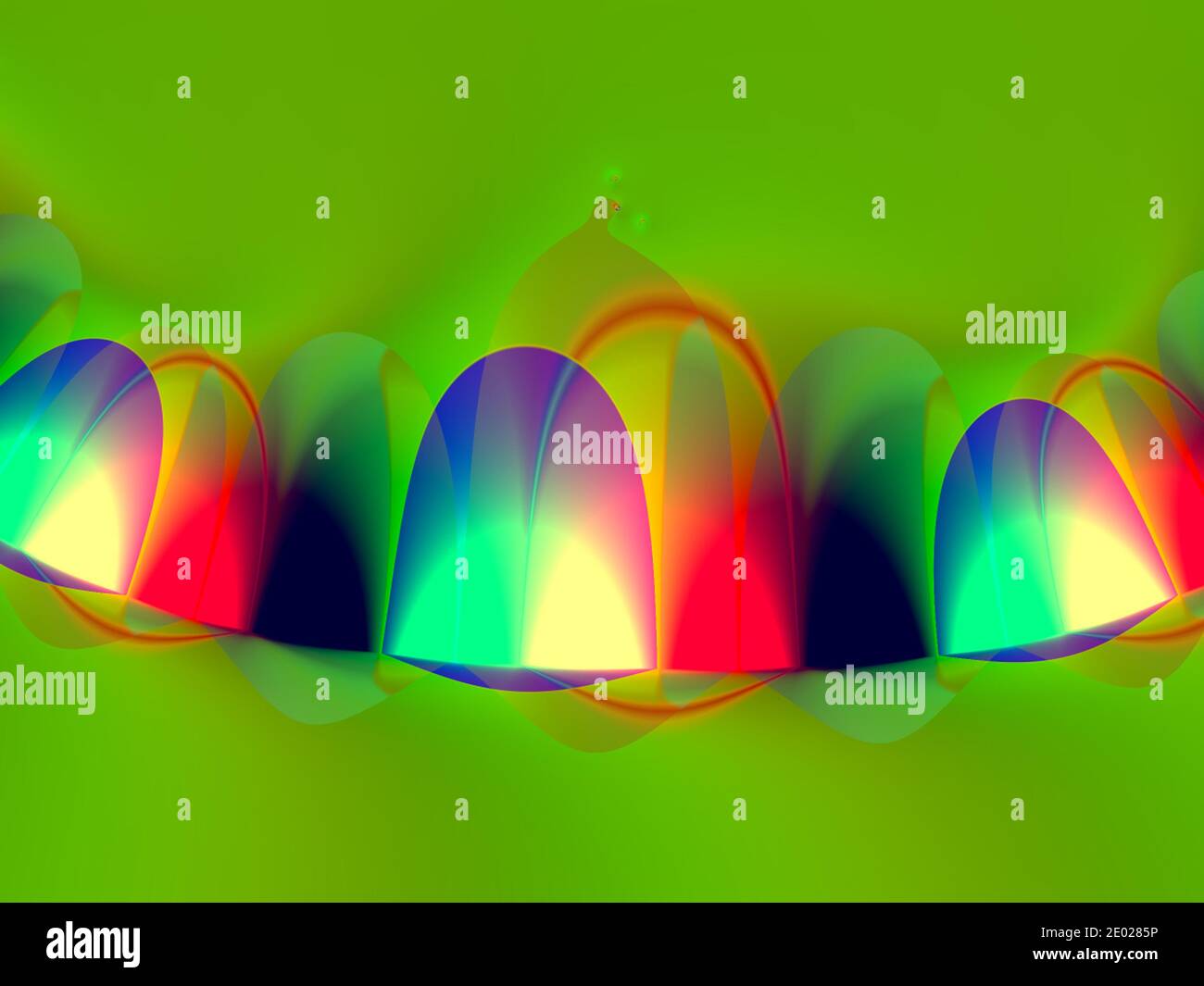 Pubblicità astratta multicolore moderno futuristico flash orizzontale, struttura a fluorescenza sfondo design Foto Stock