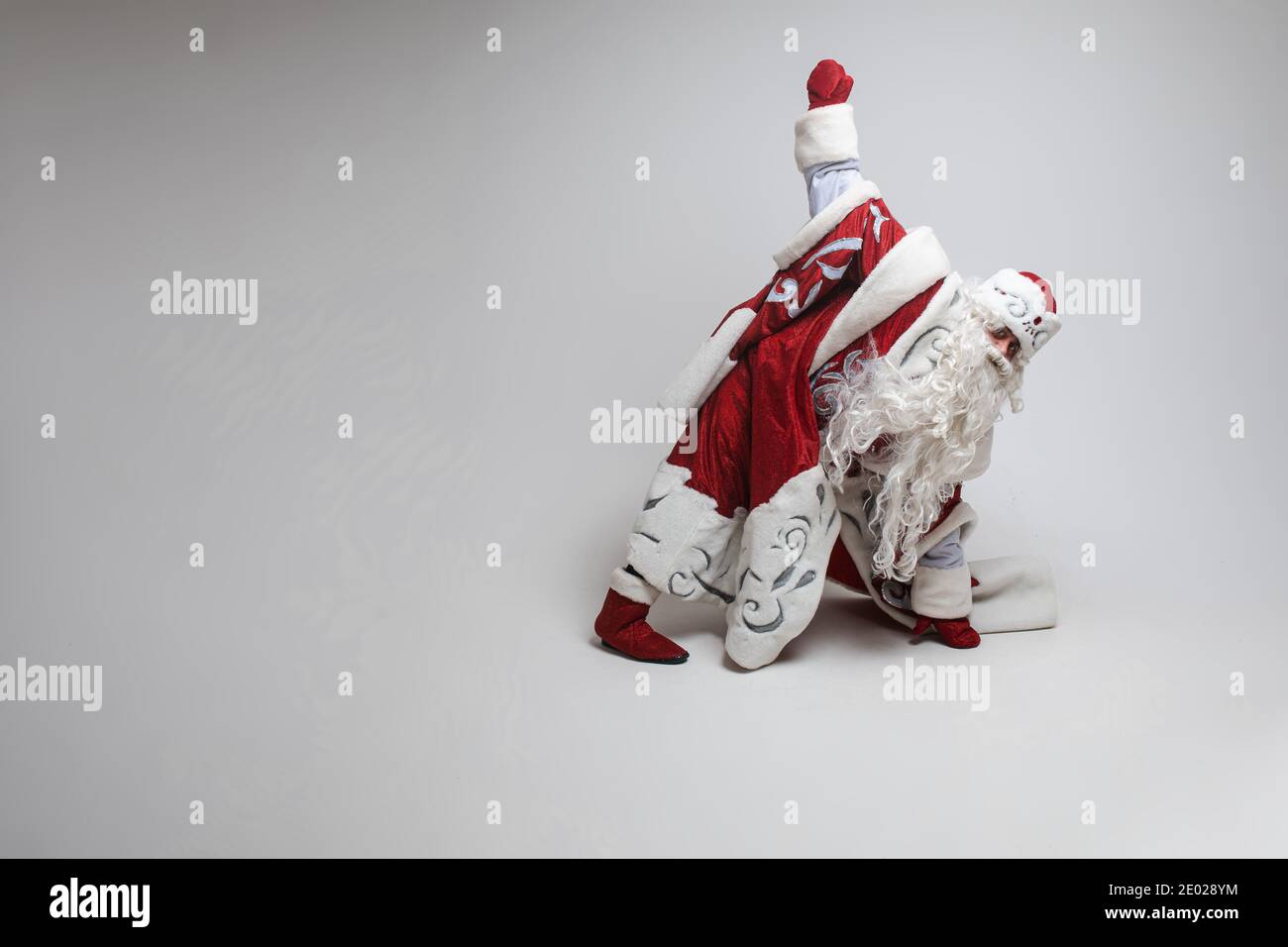 Sport Padre Frost esercizio. Foto Stock