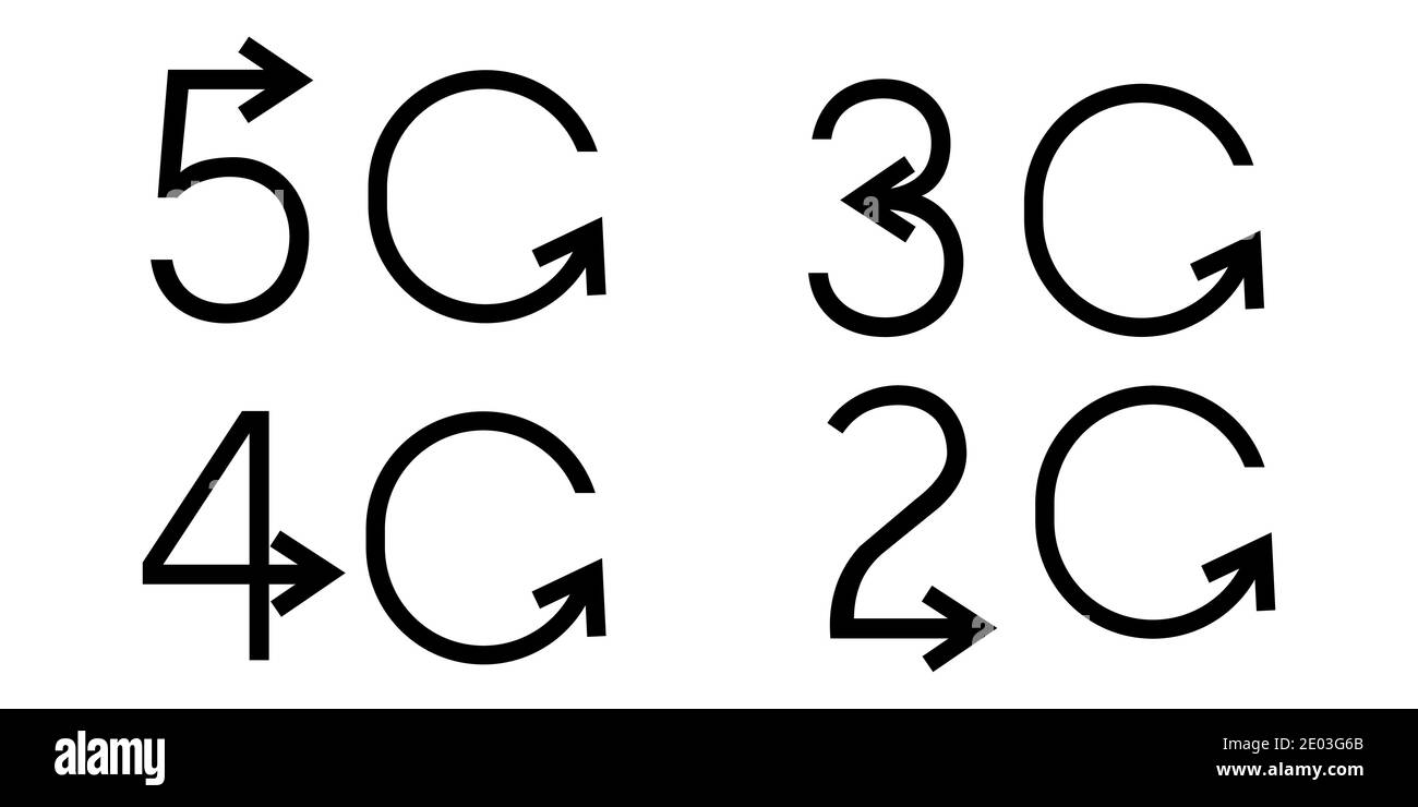 Internet 2G, 3G, 4G, 5G concetto di città intelligente. Social network globale. Comunicazione wireless lte. Illustrazione del vettore cartoon. Vettore isometrico. Internet Illustrazione Vettoriale