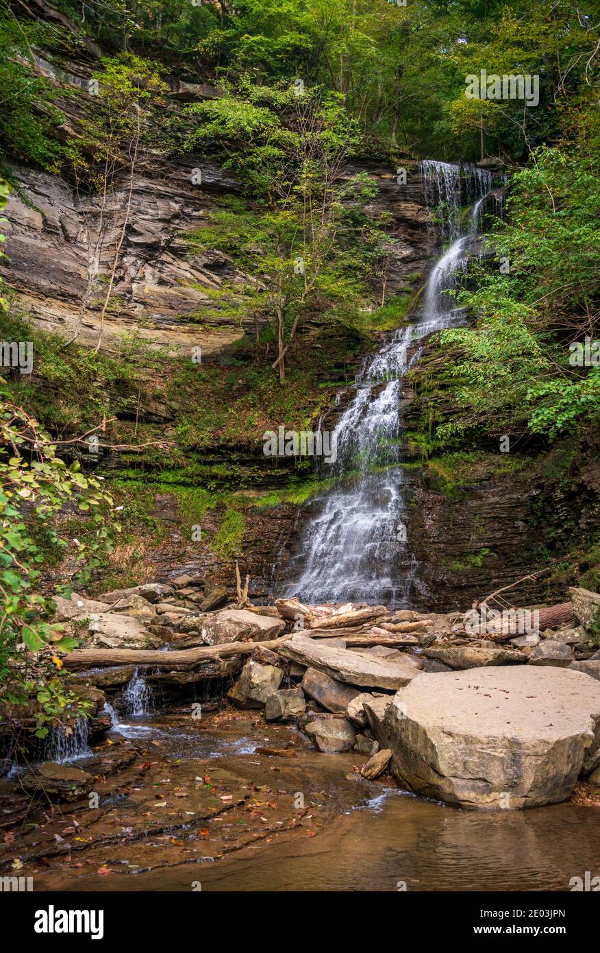 Parco nazionale e riserva di New River Gorge Foto Stock