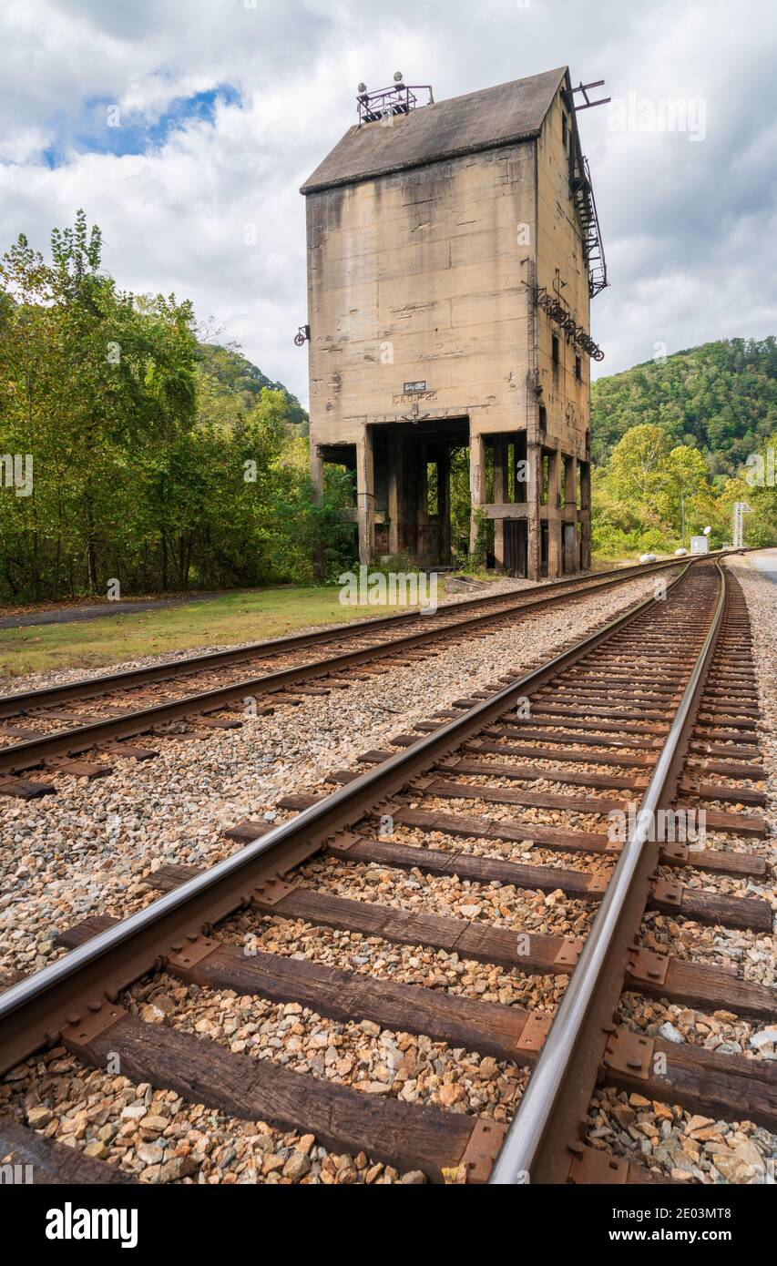 Parco nazionale e riserva di New River Gorge Foto Stock