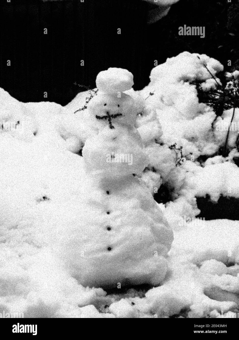 Neve a Milano Snow a Milano Foto Stock