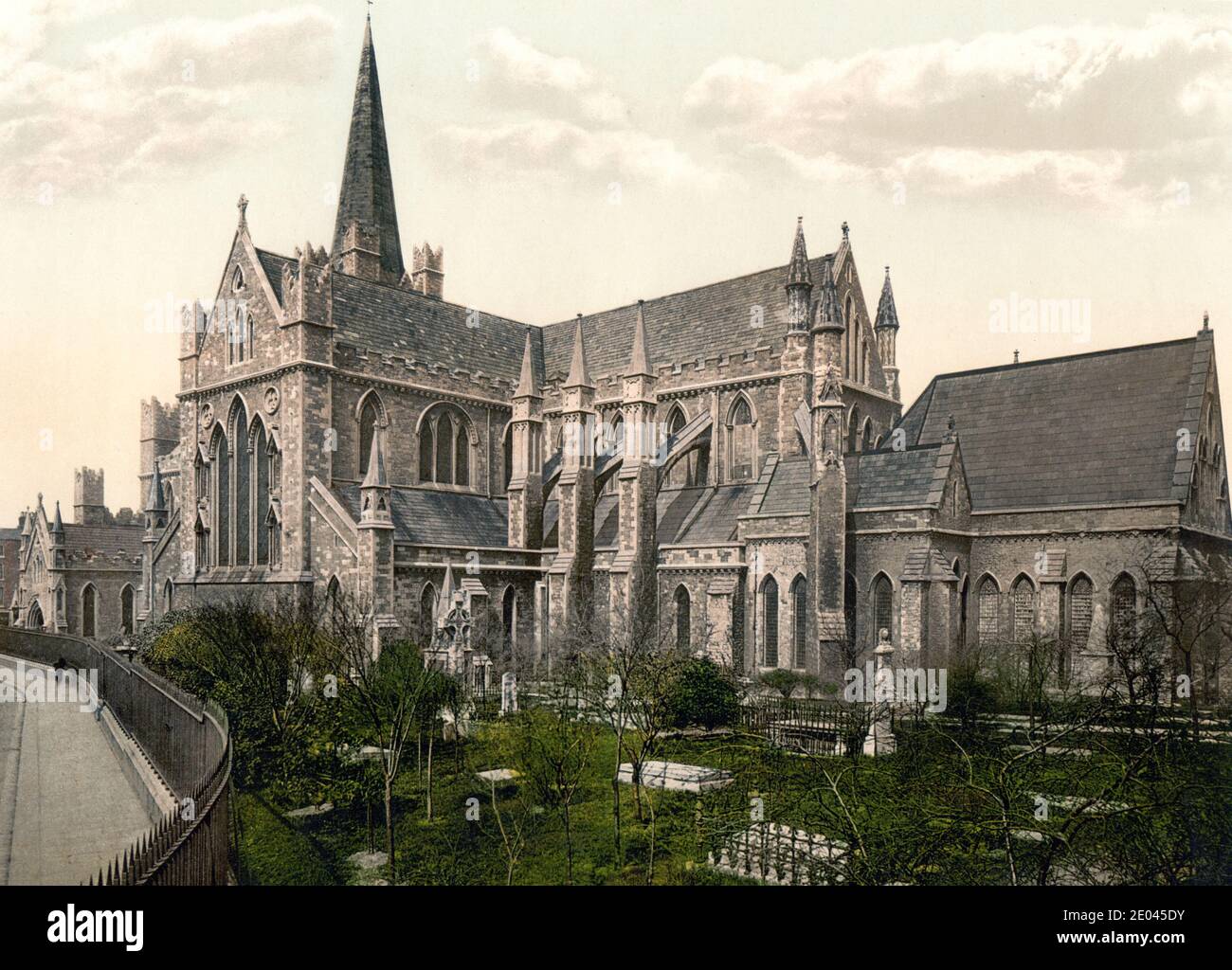 Cattedrale di San Patrizio, Dublino. Contea di Dublino, Irlanda, circa 1900 Foto Stock