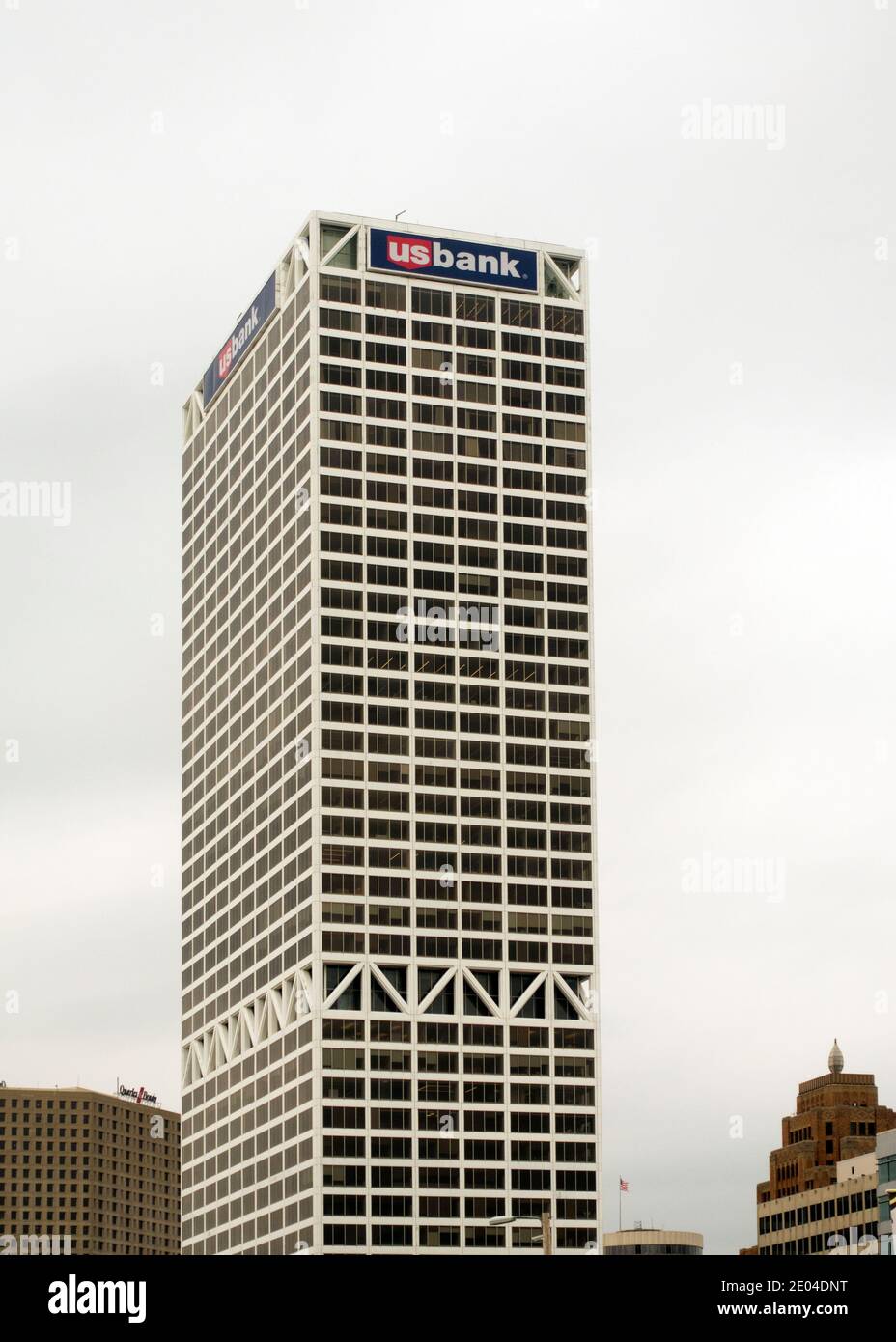 Edificio della US Bank nel centro di Milwaukee, Wisconsin Foto Stock