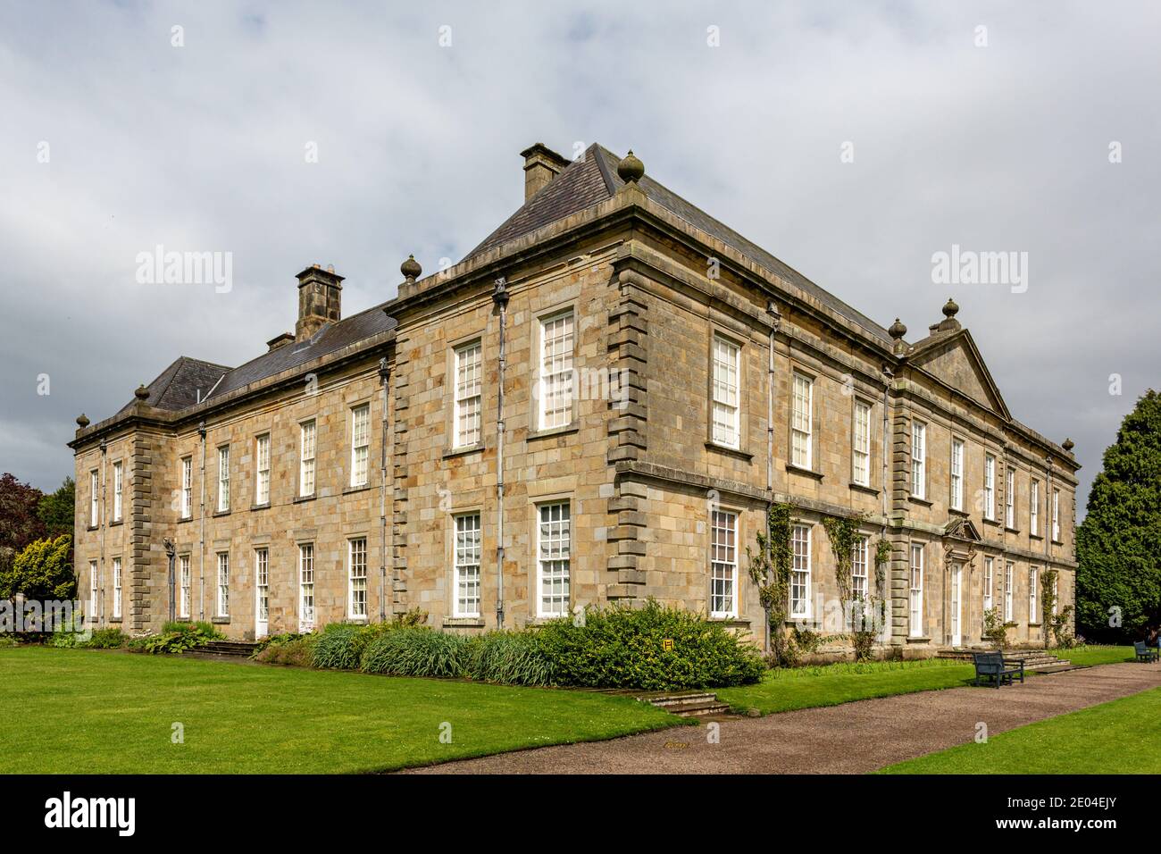 Wallington Hall a Northumberland, Inghilterra Foto Stock