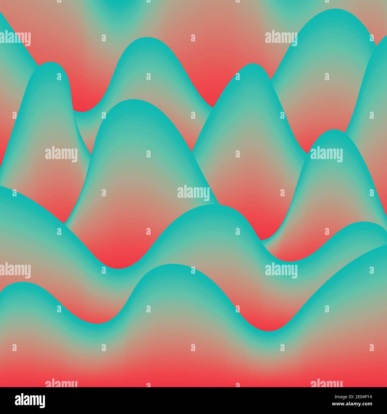 astratto sfondo onde allucinazioni gradiente, vettore sfondo pubblicità, astratti onde colorate Illustrazione Vettoriale