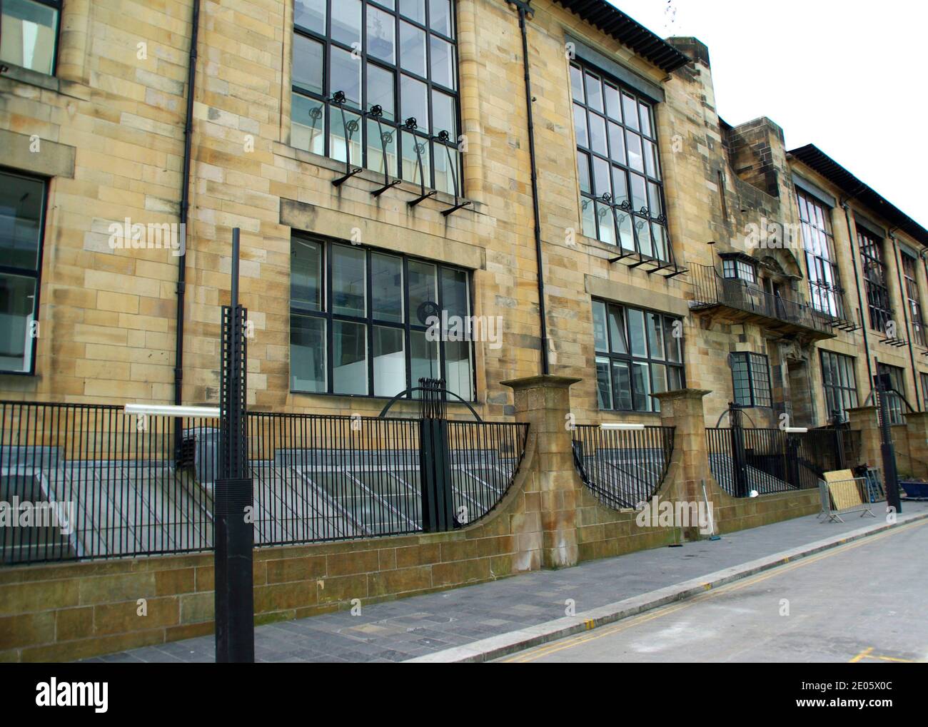 La Glasgow School of Art Mackintosh Building Foto Stock
