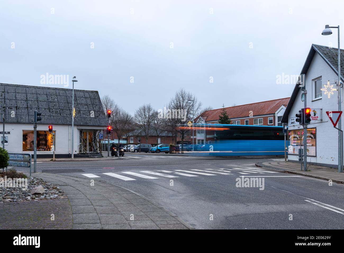 Sunds, Jutland, Danimarca. Foto Stock