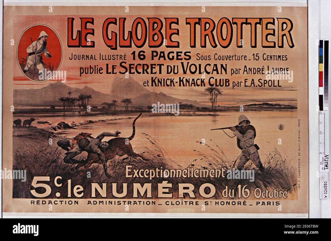 Le Globe Trotter - Tauzin Louis (1910). Foto Stock