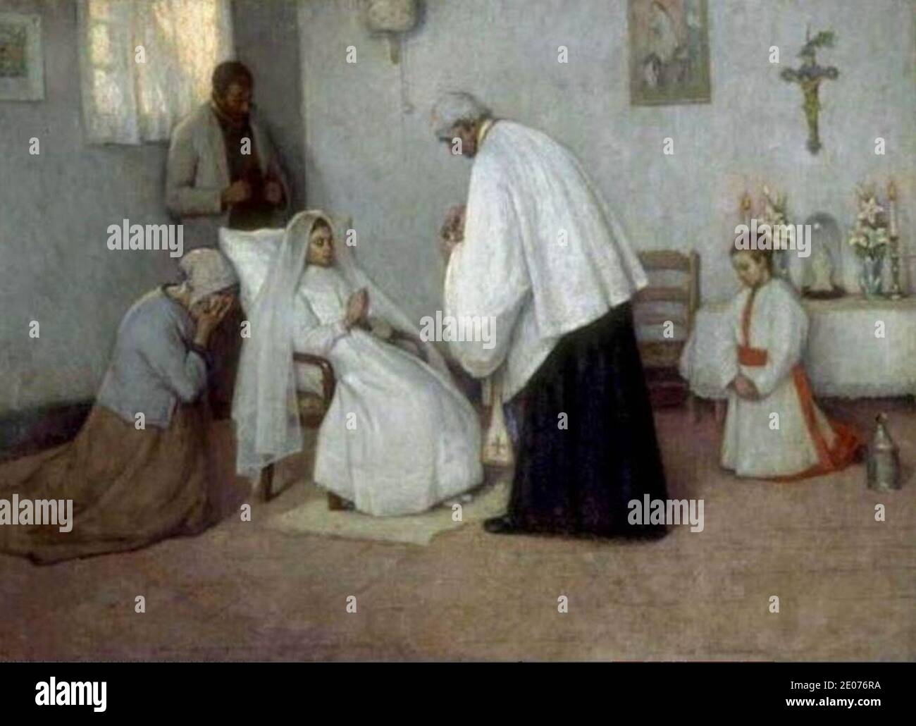 Le Sidaner, la Communion, Foto Stock