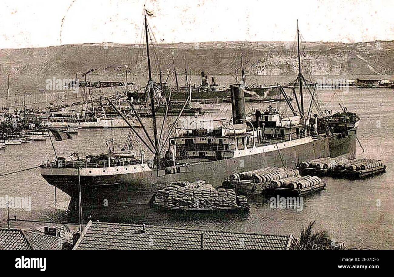Le Vesper en 1898 à Oran naufragé le 2 novembre 1903. Foto Stock